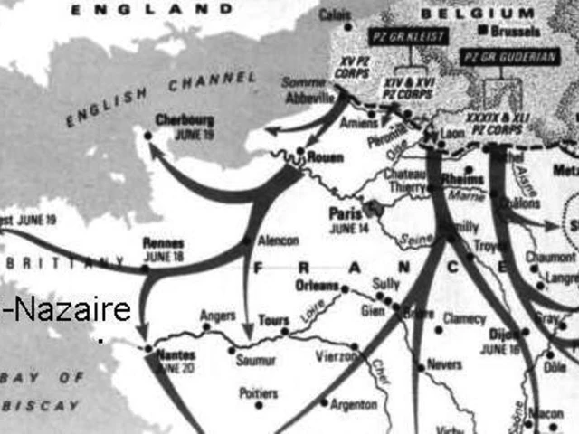 June 1940 - German Blitzkrieg